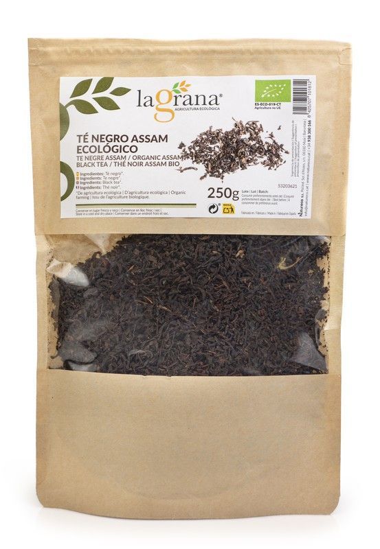 Infusión Te Negro Assam Ecológico Bio 250Grs La Grana