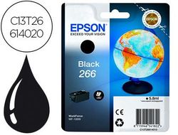 Ink-jet epson 266 wf-100w negro 250 paginas