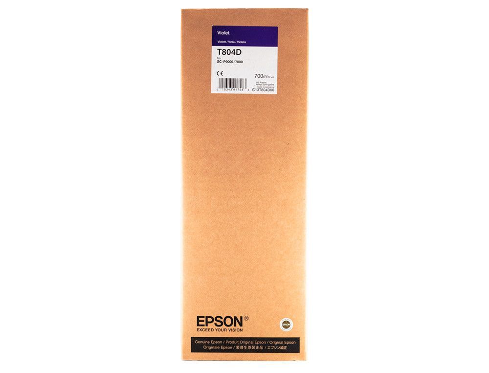 Ink-jet epson gf surecolor serie sc-p violeta ultrachrome hdx/hd 700ml