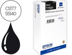 Ink-jet epson t551 workforce pro wf-8010 / wf-8090 / wf-8090 d3twc / wf-8510 / wf-8590 / wf-8590 negro 5.000