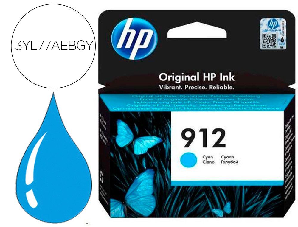Ink-jet hp 912 officejet 8010 / 8020 / 8035 cian 315 pag