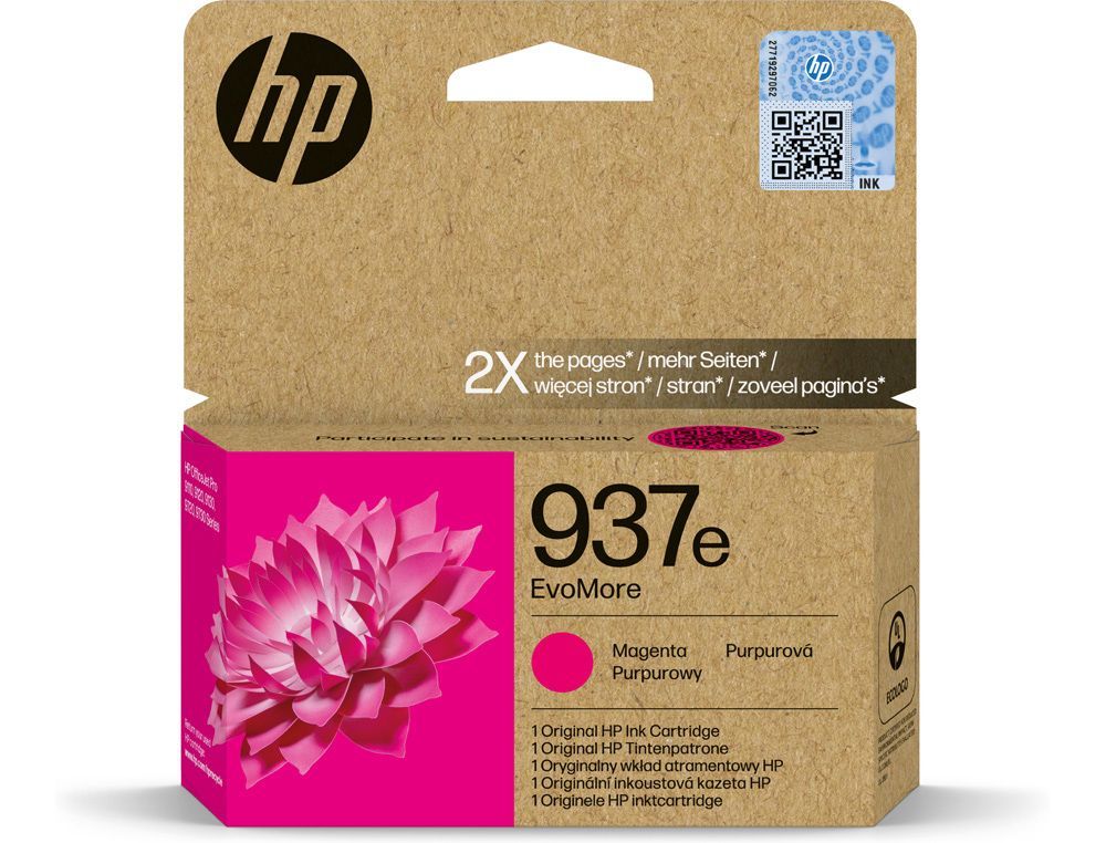 Ink-jet hp n 937e evomore magenta