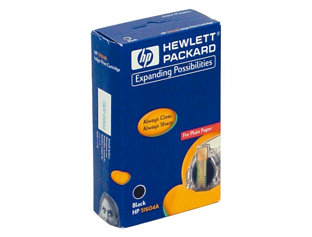 Ink-jet hp quietjet/plus think jet/plus negro plain inkjet