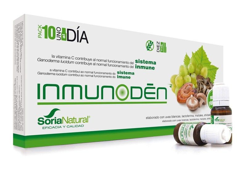Inmunoden Senior 10 Viales Soria Natural