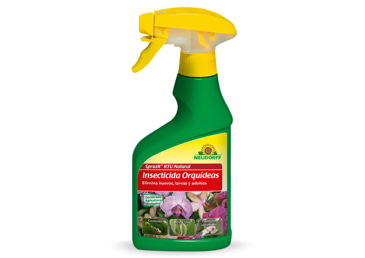 Insecticida natural Spruzit RTU orquídeas listo para usar