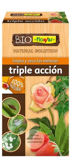 Insecticida Triple Acción Solución Ecológica Concentrado 100 ml. Flower