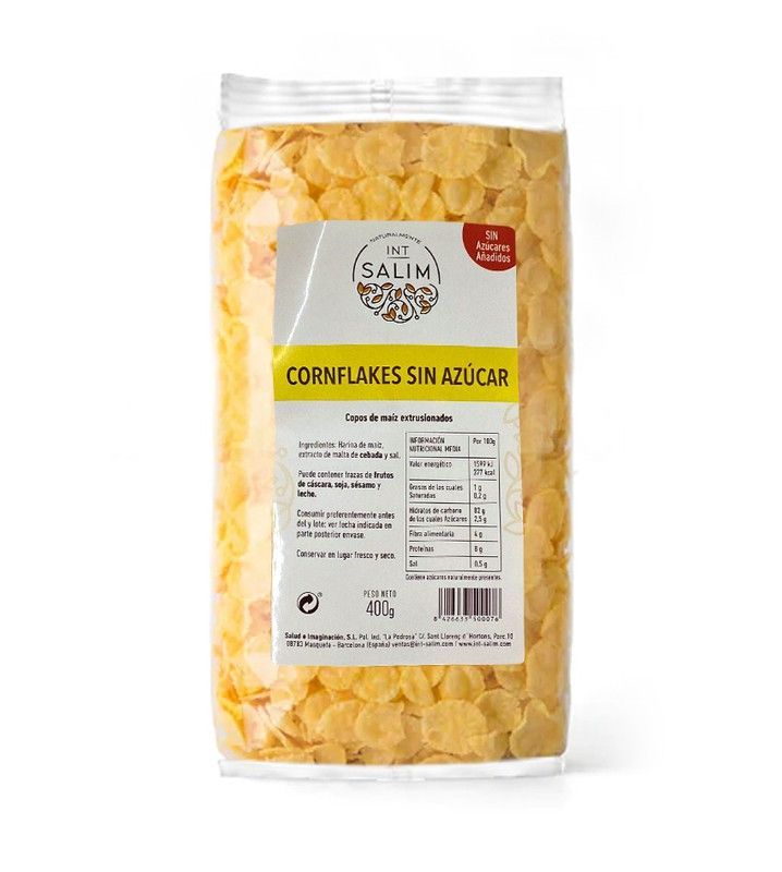 Int Cornflakes 400gr Sucre