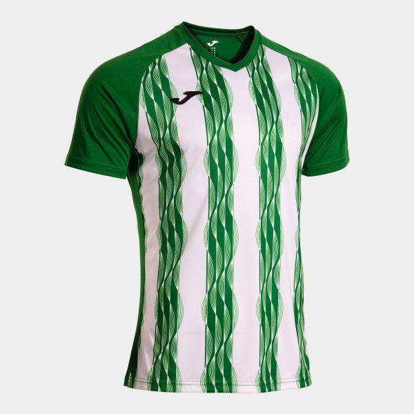 Inter V Short Sleeve T-Shirt Green White