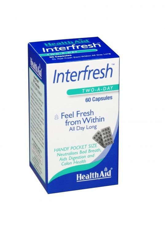 Interfresh 60 Cápsulas Health Aid