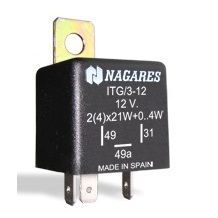 Intermitencia 12 V. C/Detección Lampara Fundida Aumento De Pulsacciones. MFL16 MAHLE