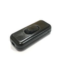 Interruptor De Paso, 4A 250V~, Negro (Retractilado)
