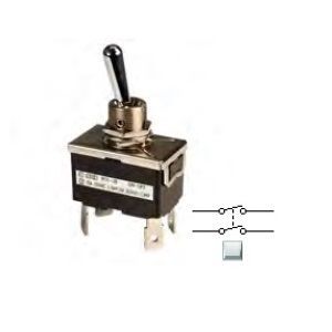 Interruptor Doble Via Ref. On-Of IR-2710 DFF