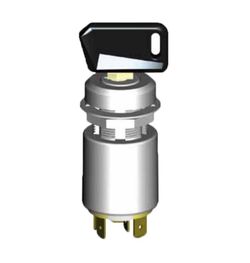 Interruptor llave contacto 0-1-2 iguales 470004I - Keya