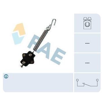 Interruptor Luz de STOP y pedal embrague.Conecta al destensar el muelle. F23020 FAE