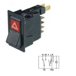 Interruptor Luz Warning 16.384.000.13 COBO