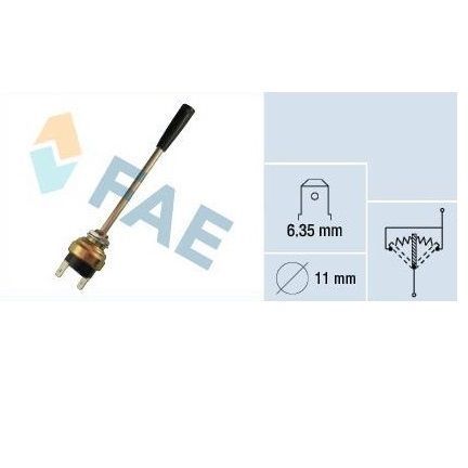 Interruptor Palanca, Con Terminal, Ø 11Mm. F63150 FAE