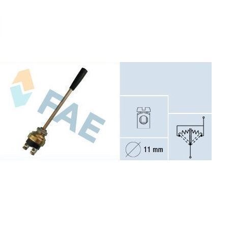 Interruptor Palanca, Con Tuerca, Ø 11Mm. F63140 FAE