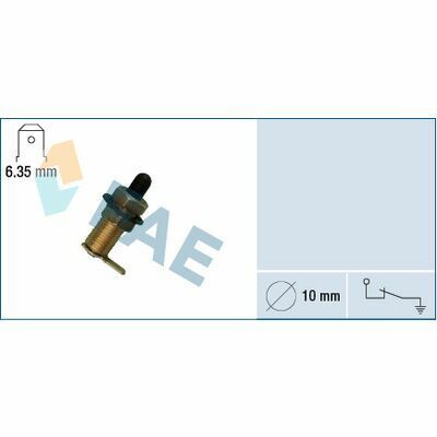 Interruptor Universal De Alarma . Longitud Rosca 24mm. F67230 FAE