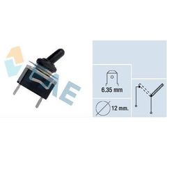 Interruptor Universal Palanca, Con Terminales Ø 12Mm On-Off F65830 FAE
