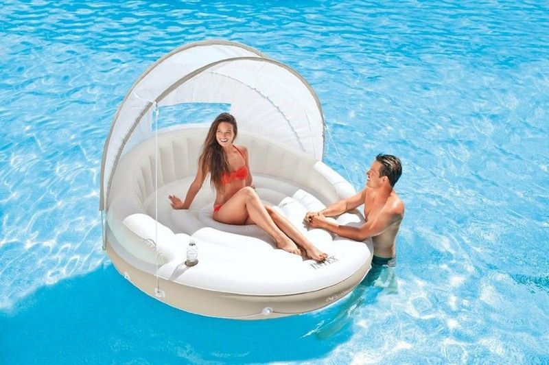 Intex 58292 Colchón hinchable isla Canopy