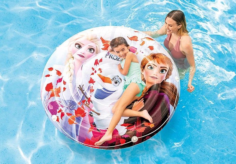 Intex Colchón infantil redondo Disney Frozen II