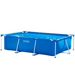 Intex Piscina Rectangular Small Frame familiar 2.20m