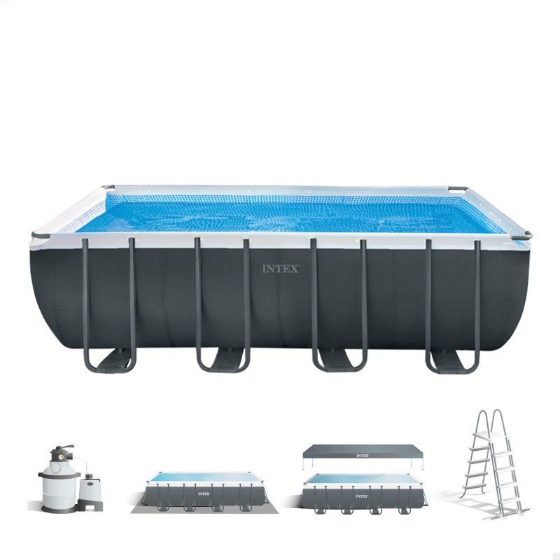 Intex Piscina Ultra XTR Frame 549 x 274 X 132 cm con depuradora de arena