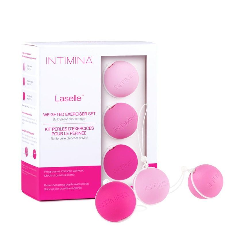 Intimina Laselle Dispositivo Ejercitador Suelo Pélvico Kit 3 Bolas