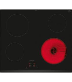 iQ100, Placa vitrocerámica, 60 cm, Negro, sin perfiles ET63RBEA8E