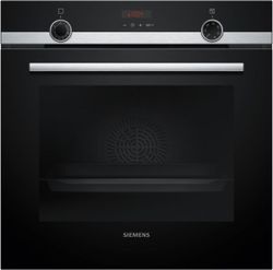 iQ300, Horno con vapor, 60 x 60 cm, Acero inoxidable HQ574AER3