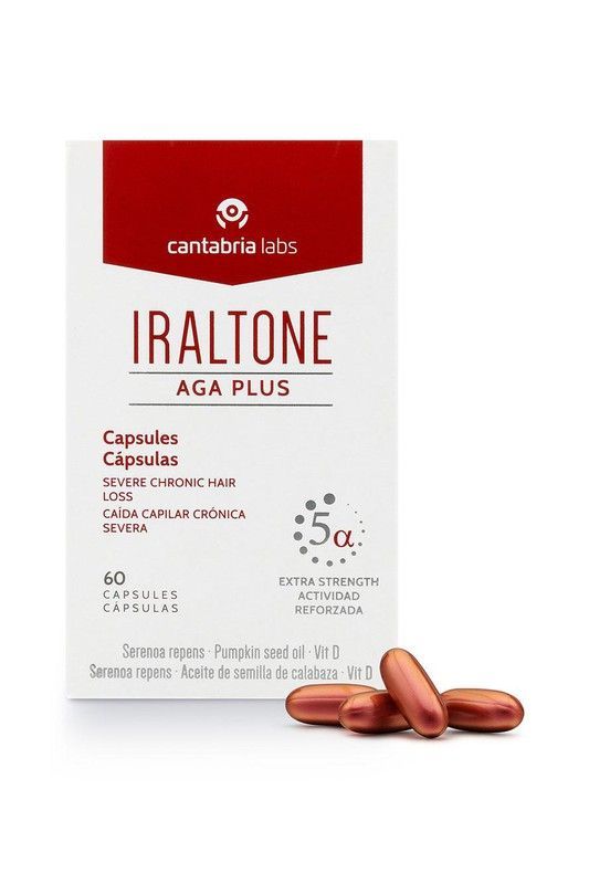 Iraltone Aga Plus Caida Capilar Crónica 60 Capsulas