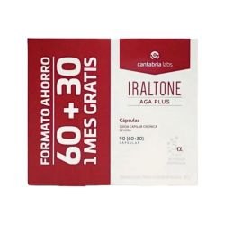 Iraltone Aga Plus Caida Capilar Crónica 90 Capsulas