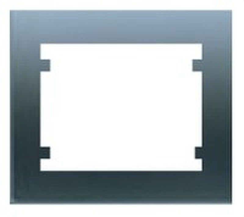 Iris,Marco 2 Elementos Horizontal, Acero Neptuno