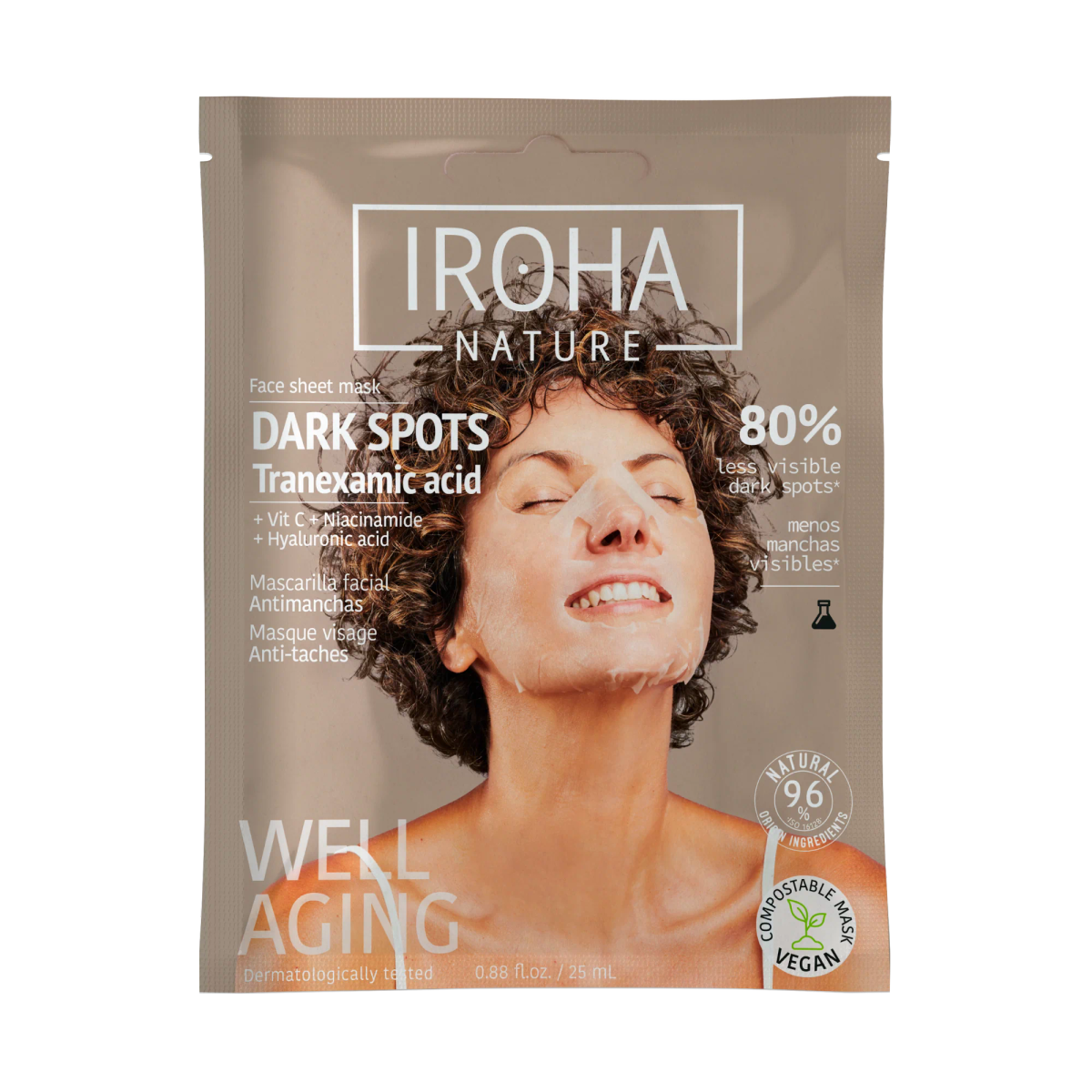 Iroha Nature Mascarilla Antimanchas Ácido Tranexámico