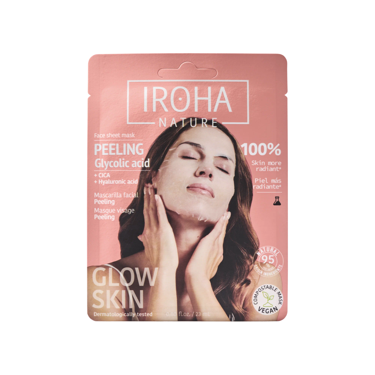 Iroha Nature Mascarilla Peeling Ácido Glicólico