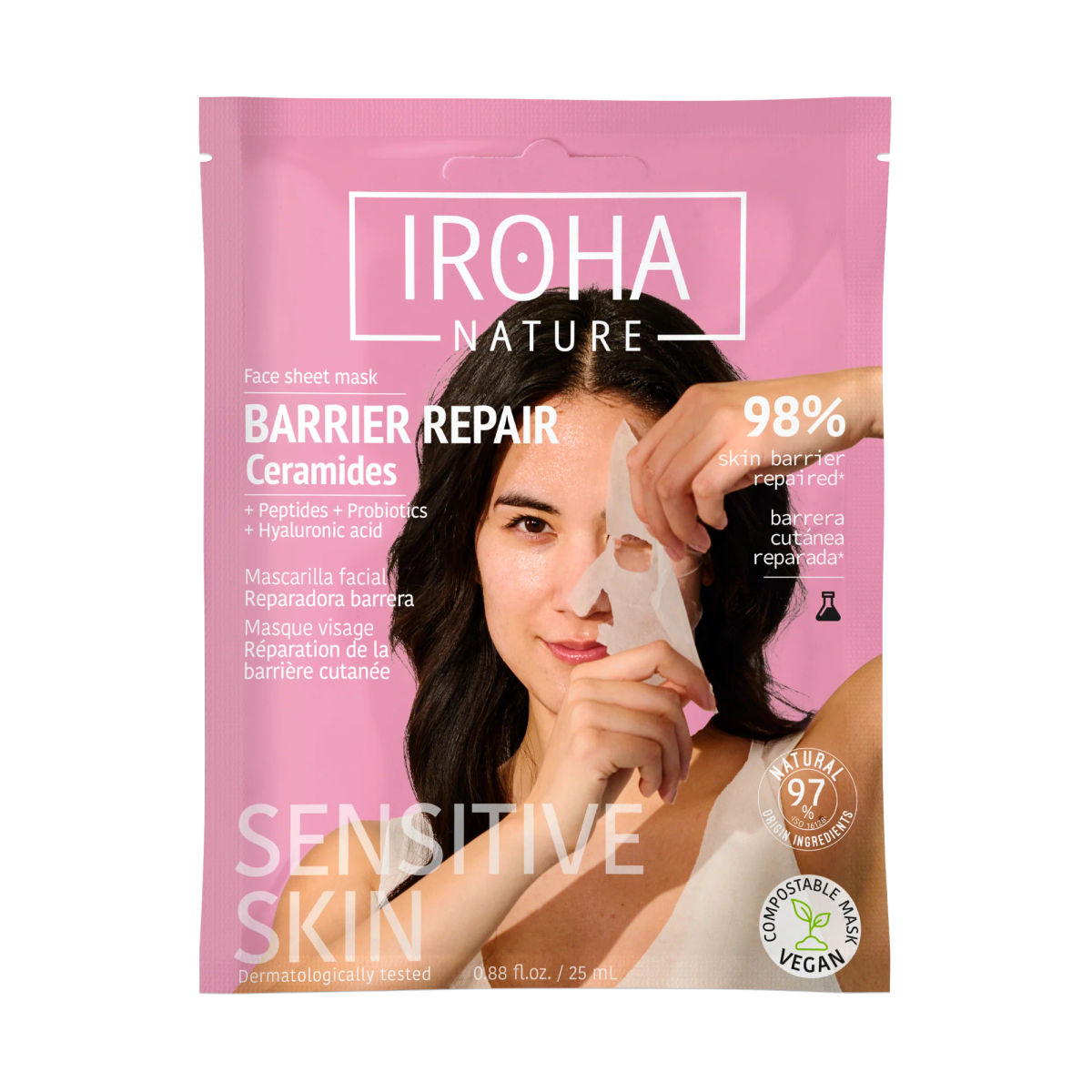 Iroha Nature Mascarilla Reparadora Barrera Ceramidas