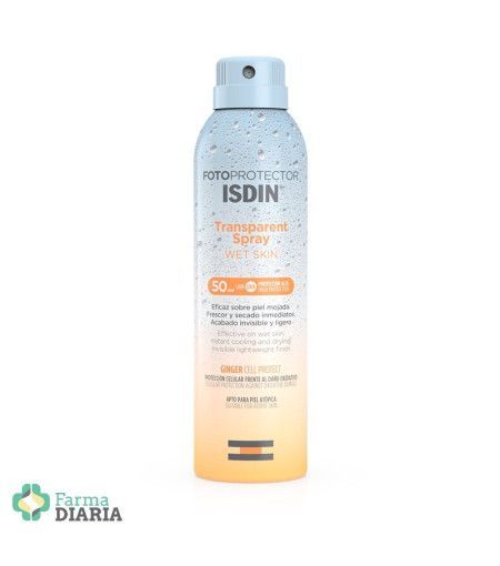 Isdin Fotoprotector  Wet Transparent Spray SPF 50 250ml