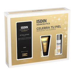 Isdin Isdinceutics Retinal Intense Serum 50ml + Essential Scrub 15g + Fusion Water Magic Repair 10ml REGALO