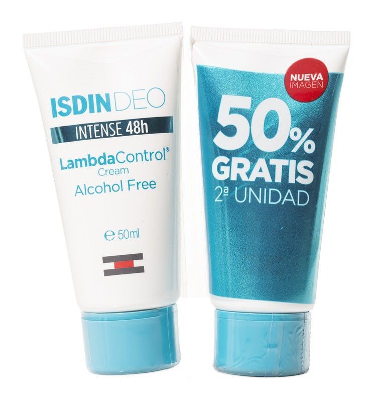 Isdin Lambda Control Desodorante Crema Duplo 2x50ml