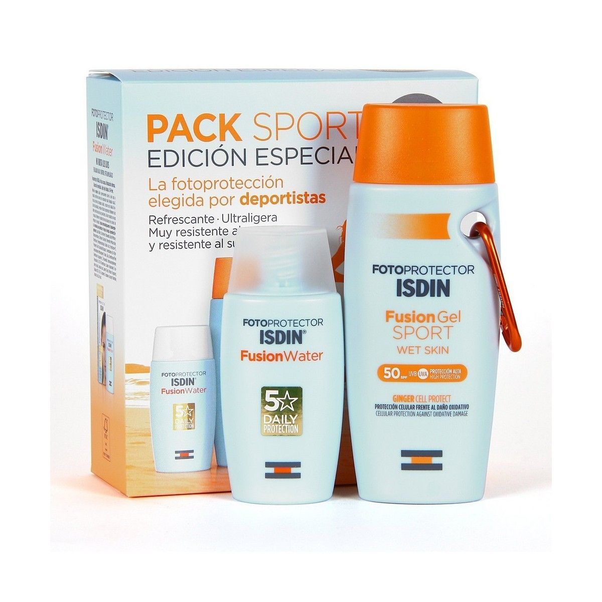 Isdin Pack Fusion Gel Sport + Fusion Water