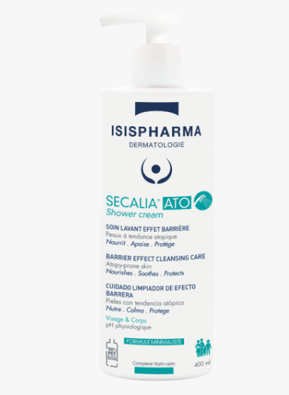 Isispharma Secalia ATO Shower Cream Solución Limpiadora con Efecto Barrera 400 ml