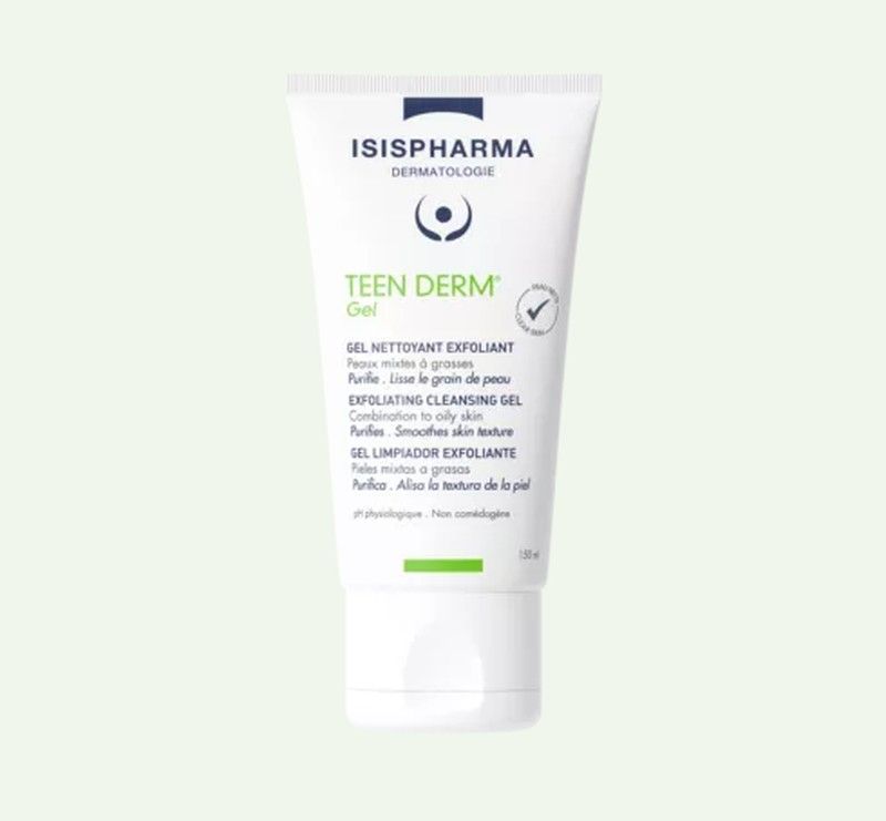 Isispharma Teen Derm Gel Limpiador Exfoliante 150 ml