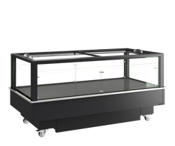 ISLA DUAL PARA VENTA POR IMPULSO 427L NEGRA TEFCOLD