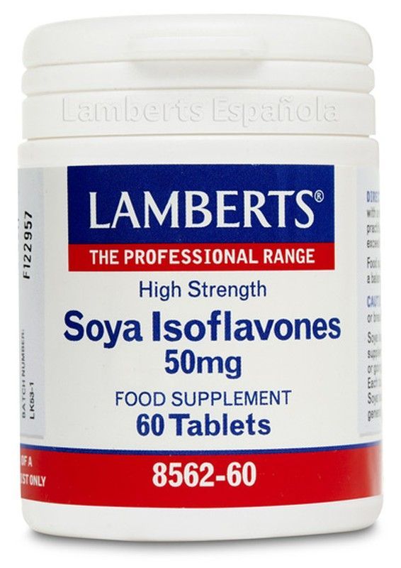 Isoflavonas De Soja 50 Mg 60 Tabs