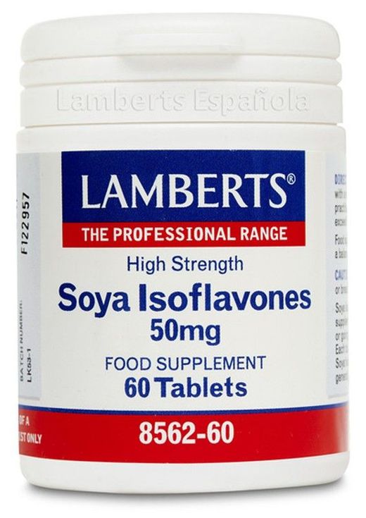Isoflavonas De Soja 50 Mg 60 Tabs