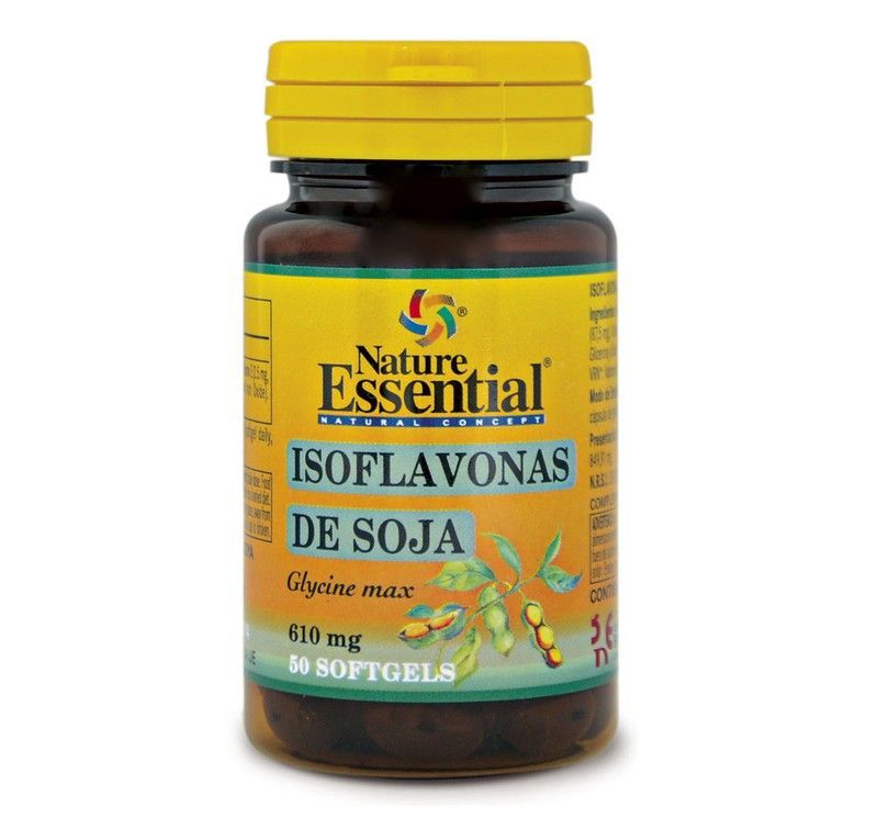 Isoflavonas De Soja 620 Mg 50 Perlas