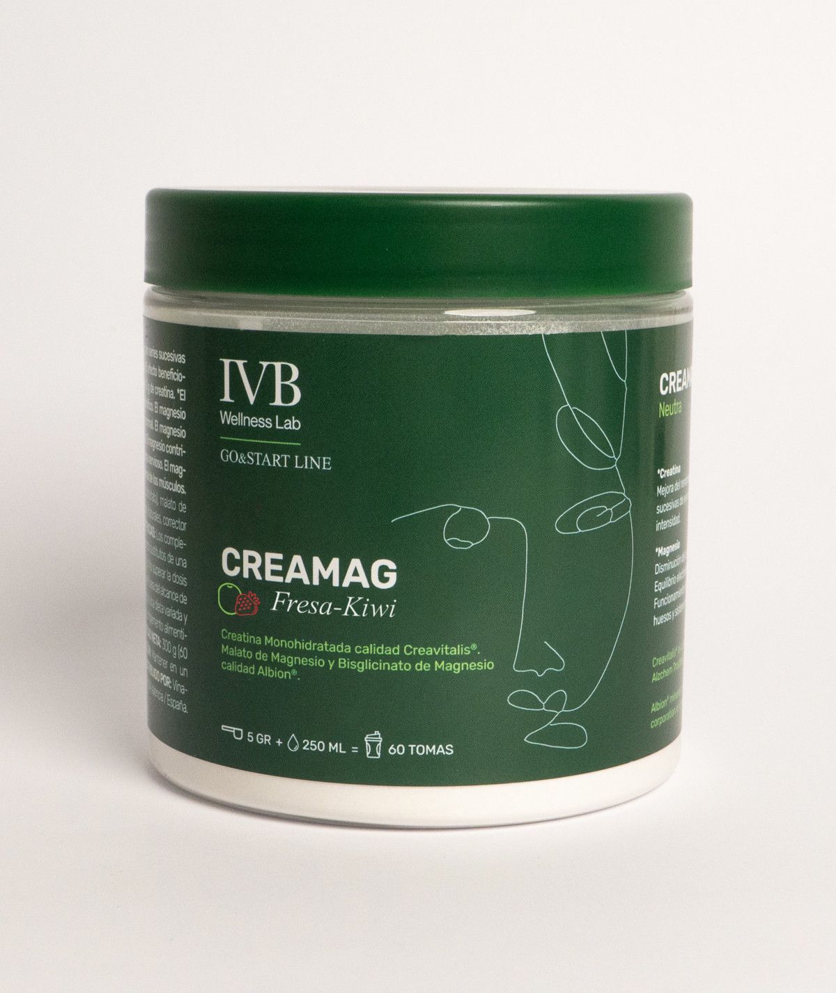 IVB Go & Start Creamag 300g Sabor Fresa-Kiwi