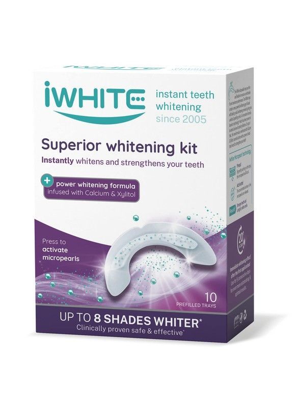 Iwhite Instant Kit De Blanqueamiento (10 Moldes) + Cepillo