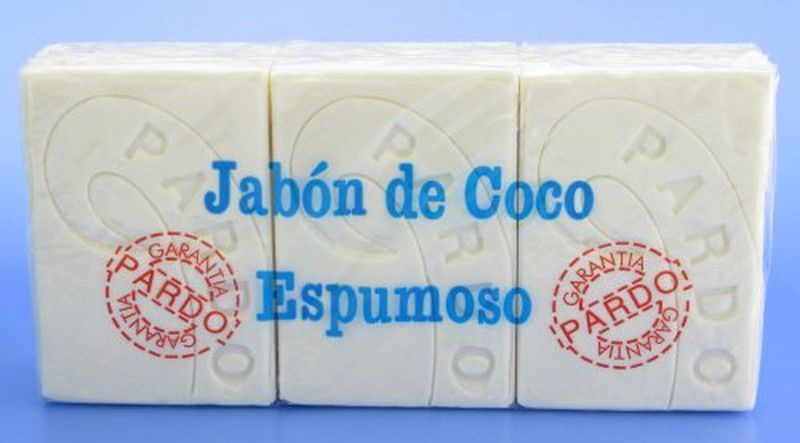 Jabon Coco Pardo Lote (3 Past.) 250