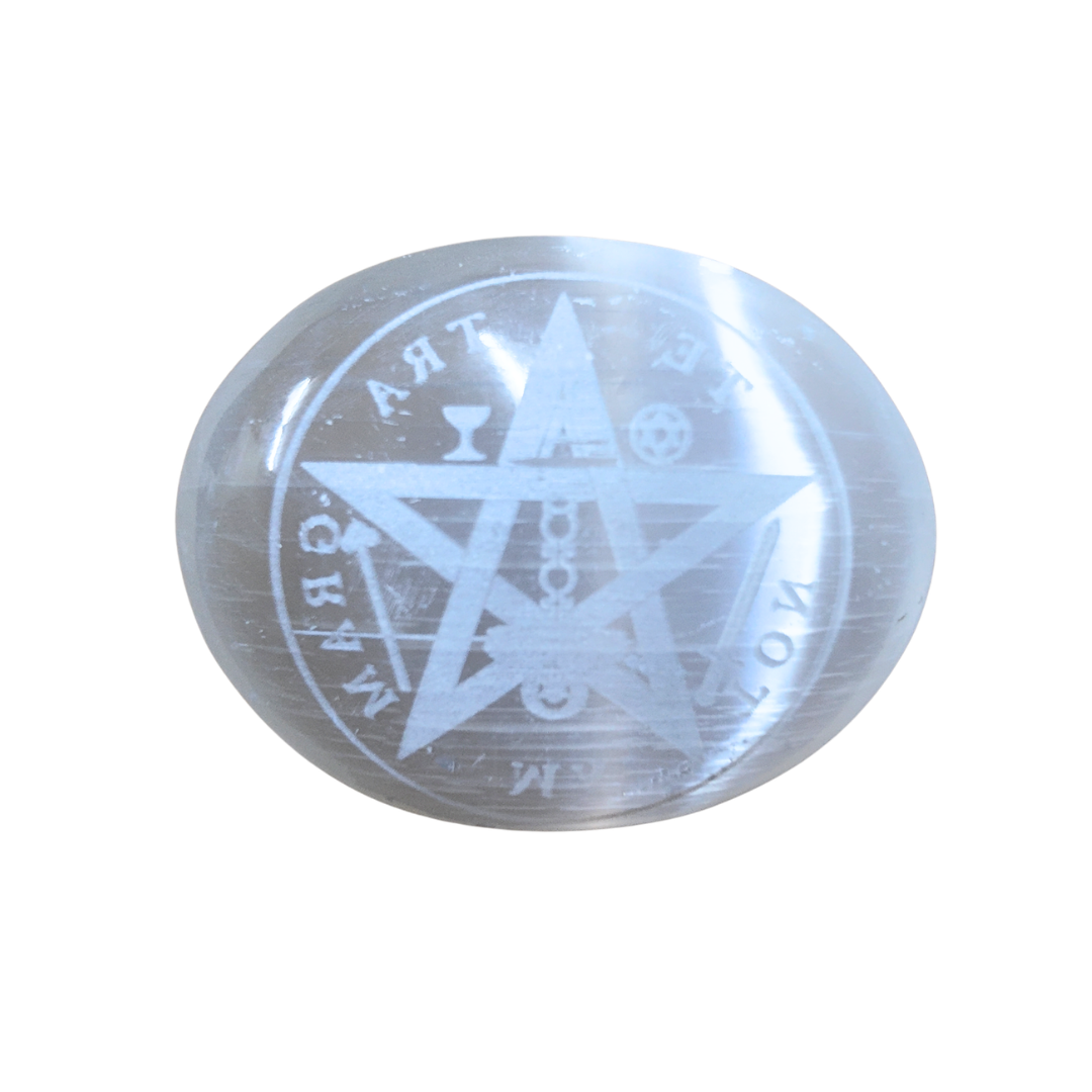 Jabon de Selenita Grabado